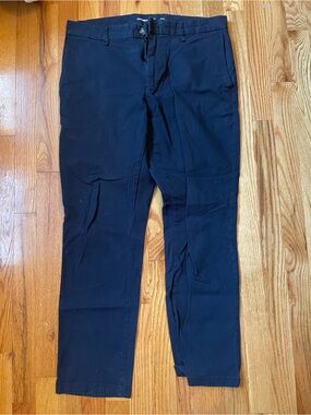 Old Navy Dark Navy Straight Chino Pants
